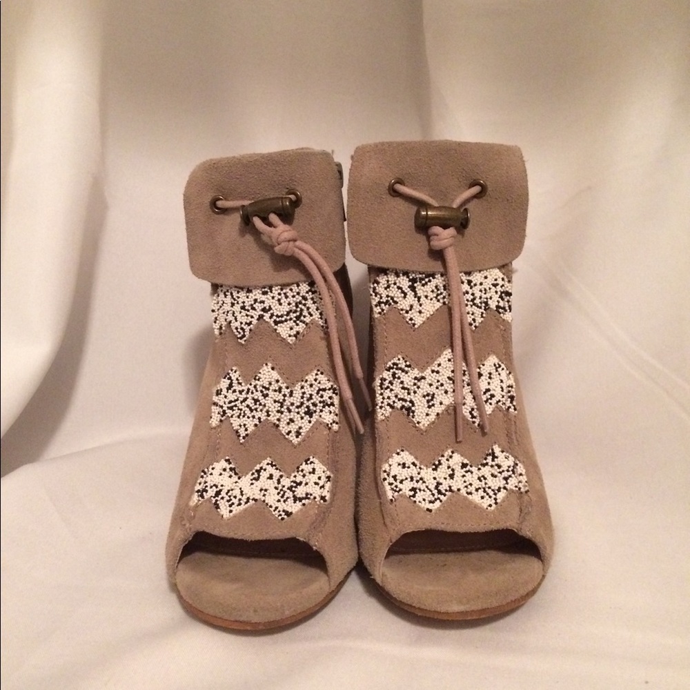 House of Harlow Suede Booties